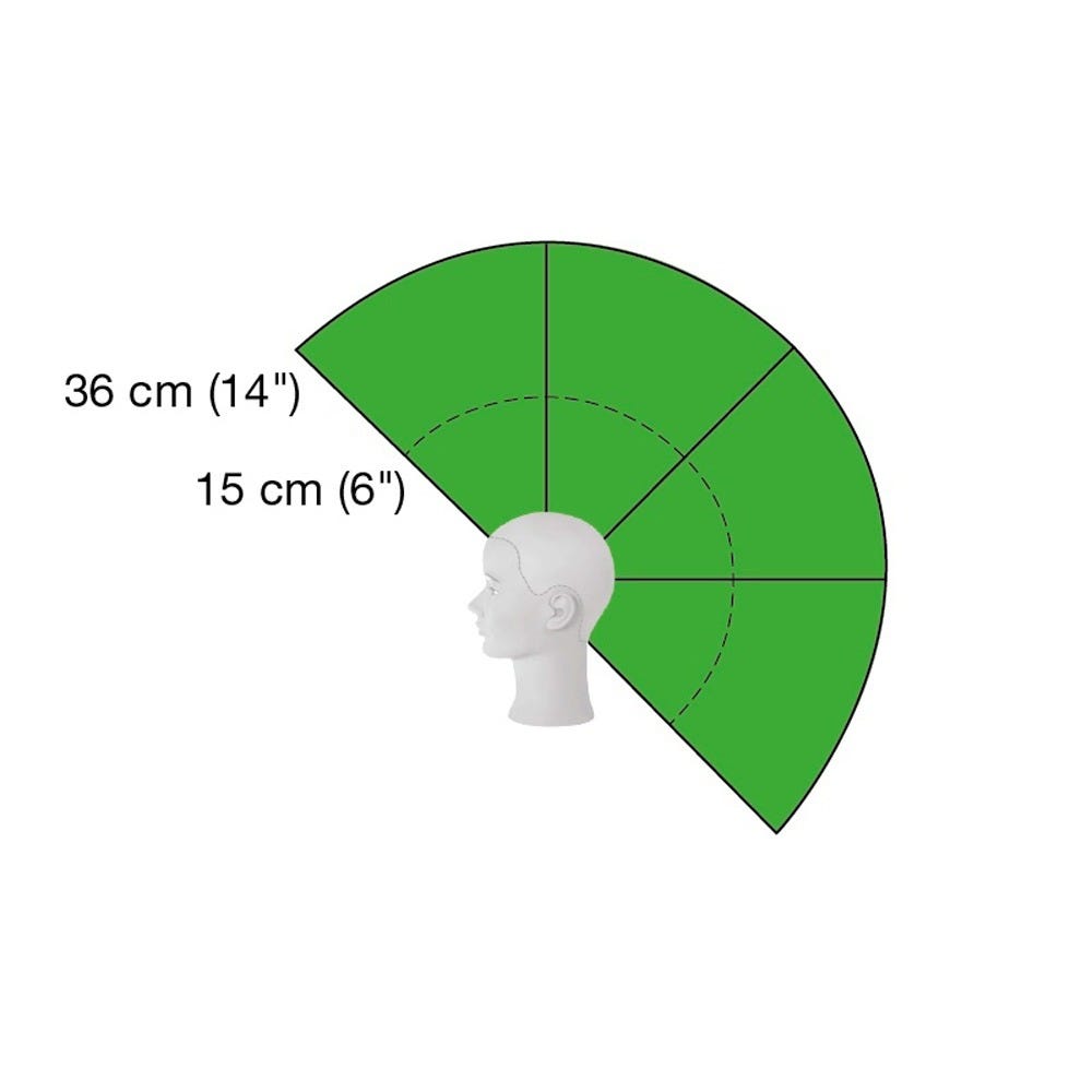 Pivot Point Kate – Mannequinkopf aus 100% Naturhaar 