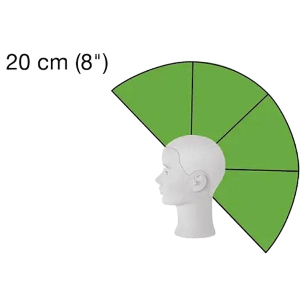 Pivot Point Colour Quadrant – Mannequinkopf aus 100% Echthaar
