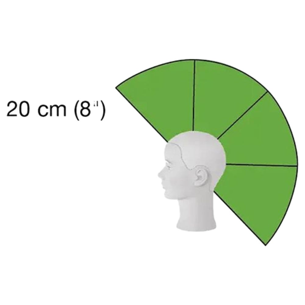 Pivot Point Amber – Mannequinkopf aus 100 % Echthaar