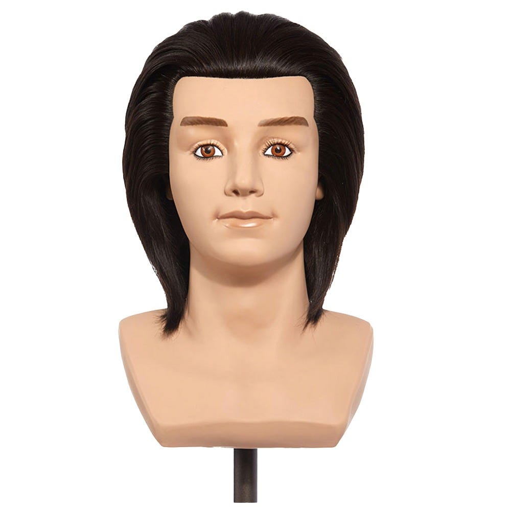 Pivot Point Antonio – Mannequinkopf aus 100 % Echthaar
