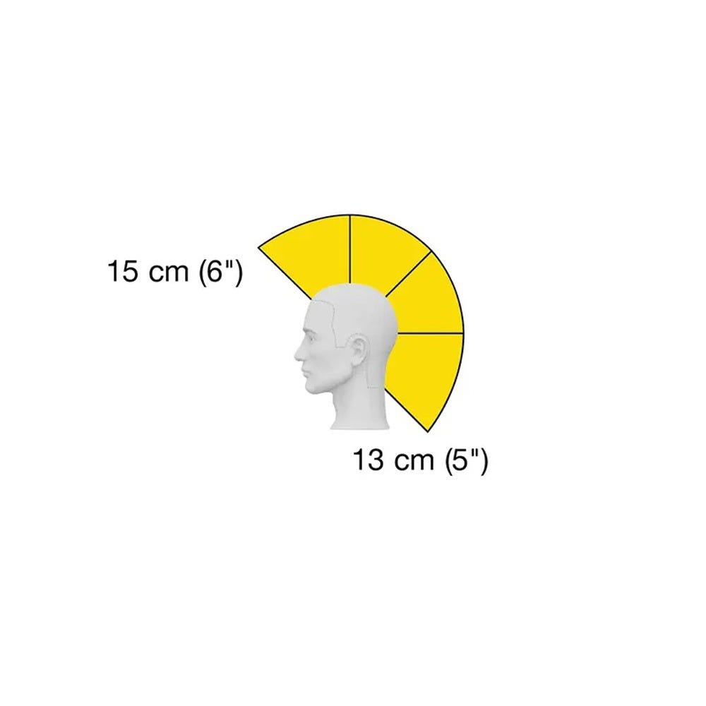 Pivot Point Antonio Bald – Mannequinkopf aus 100 % Echthaar