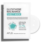 APLB Glutathione Niacinamide Sheet Mask 25 ml