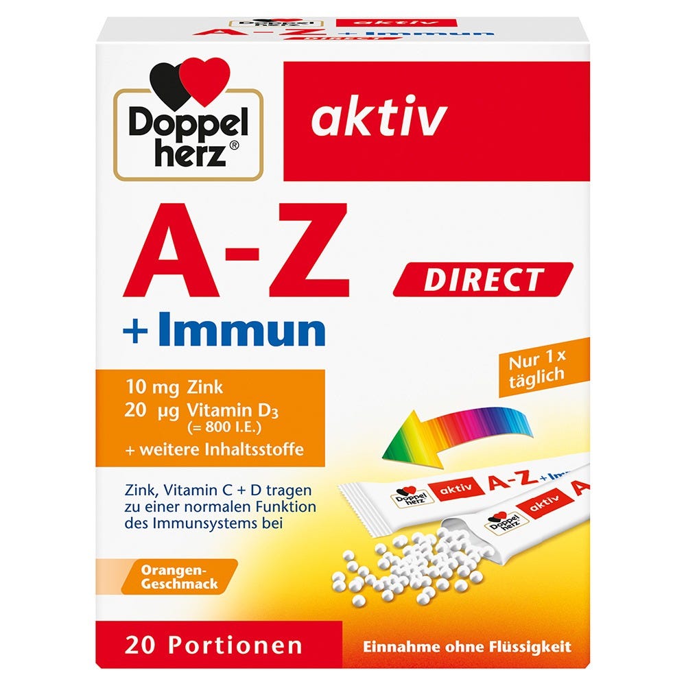 Doppelherz A-Z + Immun direct 20 Stück