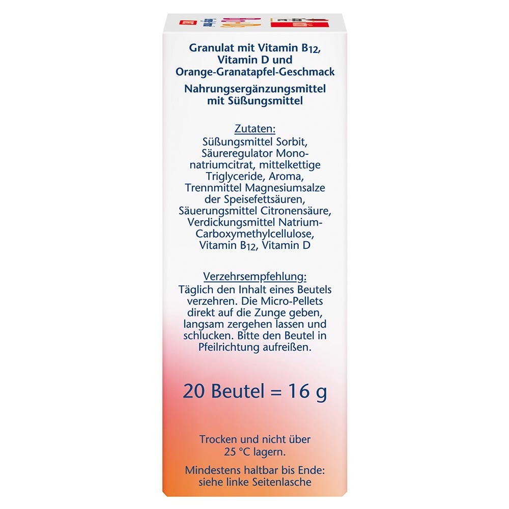 Doppelherz B12 + D3 Direct 20 Stück