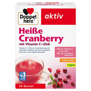 Doppelherz Heiße Cranberry mit Vitamin C + Zink 10 Stück