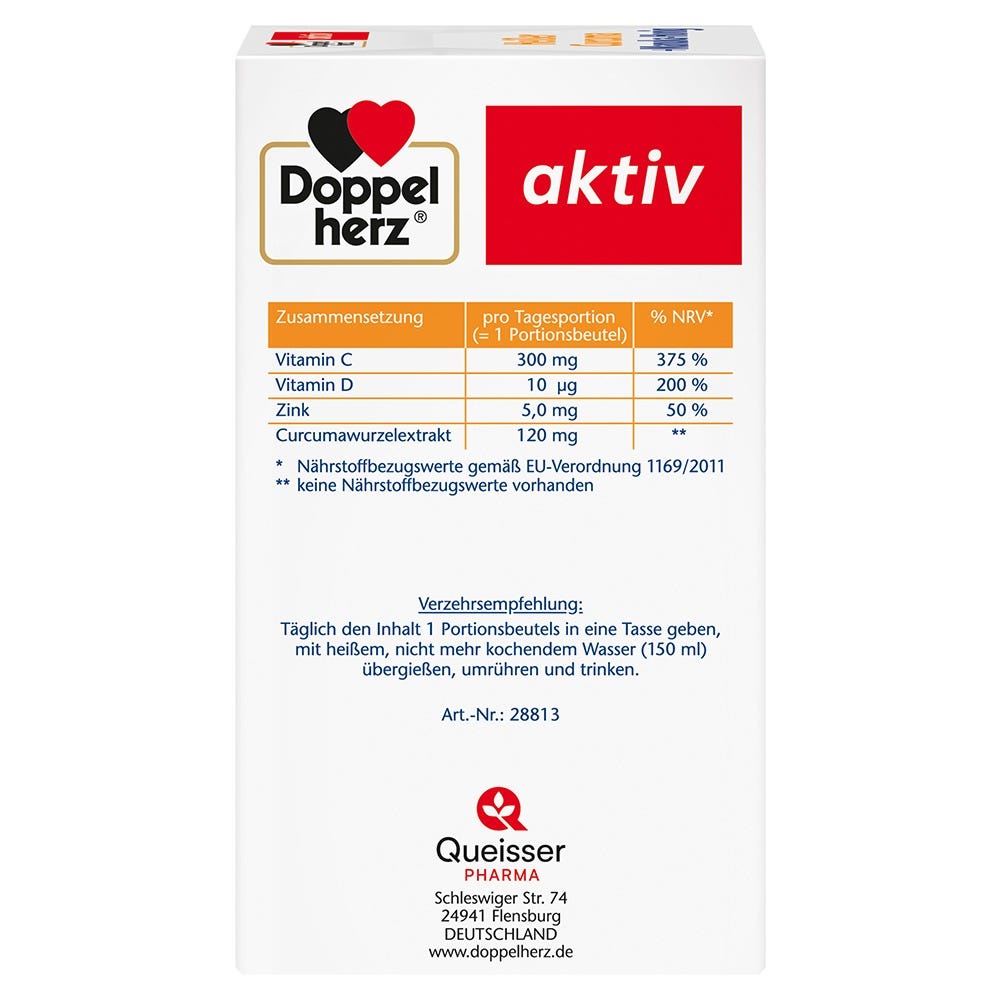 Doppelherz Heißer Curcuma + Manuka-Honig 10 Stück