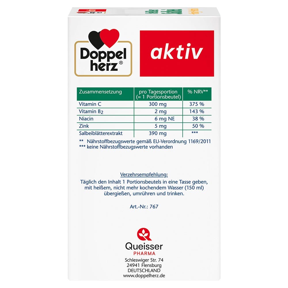 Doppelherz Heißer Salbei + Honig + Menthol 10 Stück