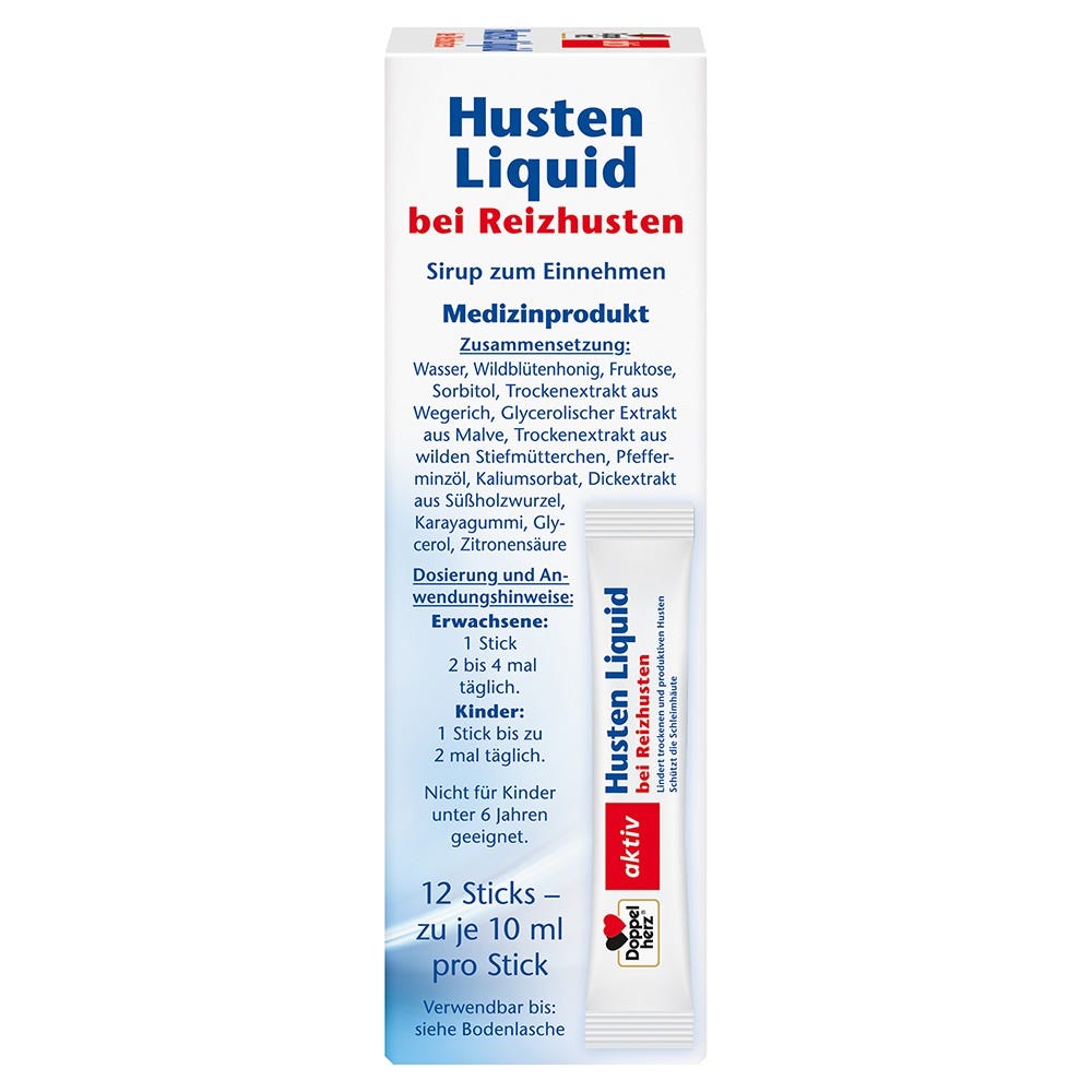 Doppelherz Husten Liquid 12 Stück