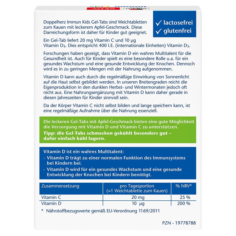 Doppelherz Immun Kids Gel-Tabs 27 Stück