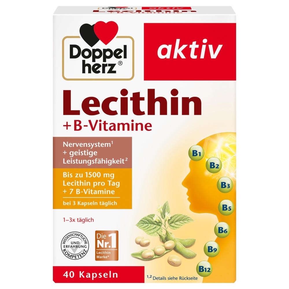 Doppelherz Lecithin + B-Vitamine 40 Stück