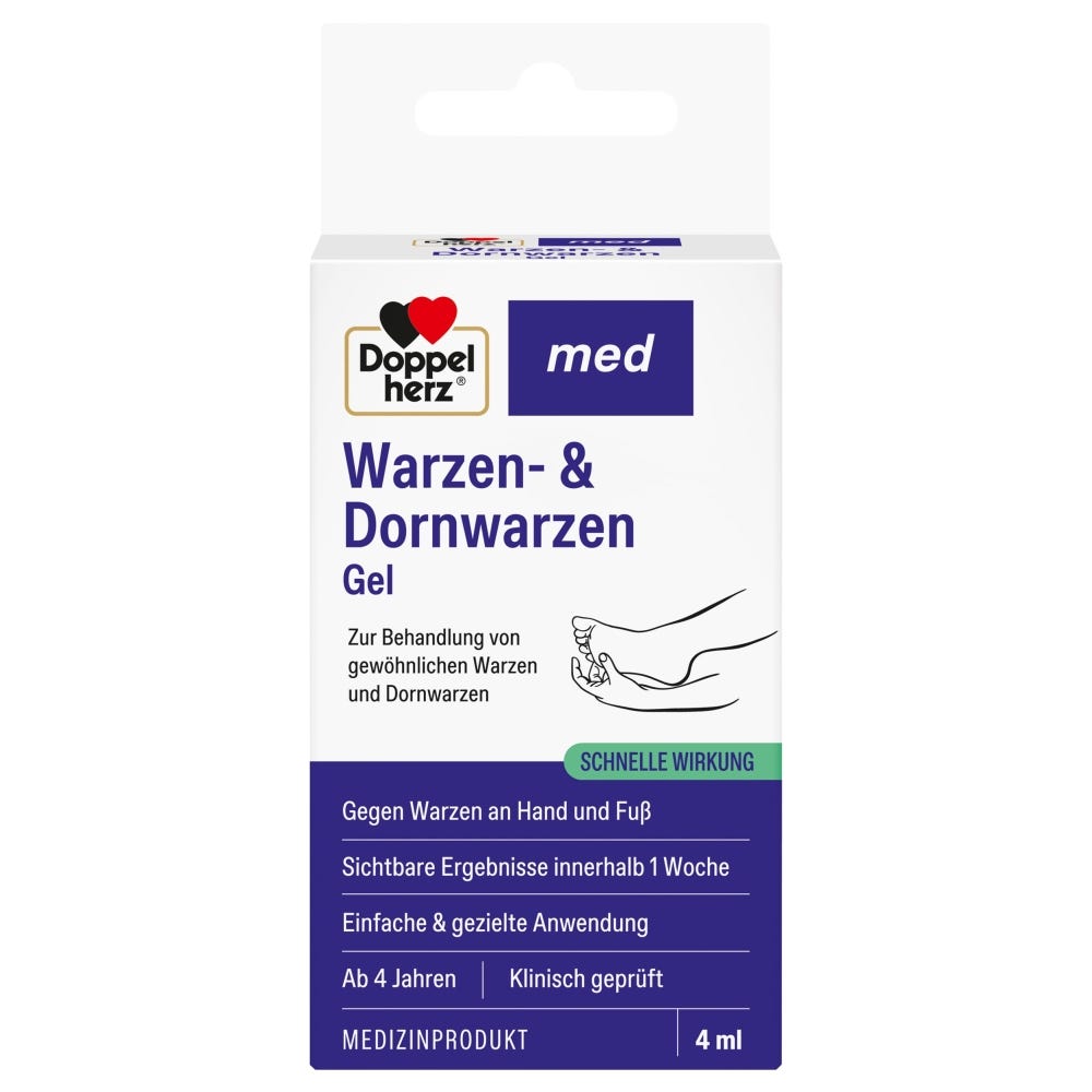Doppelherz Med Warzen- & Dornwarzen Gel 4 ml