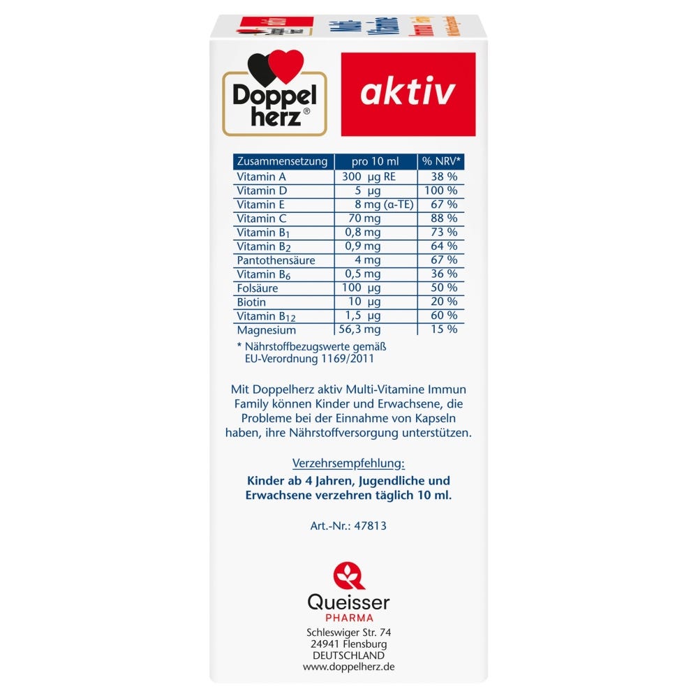 Doppelherz Multi-Vitamine Immun Family 250 ml