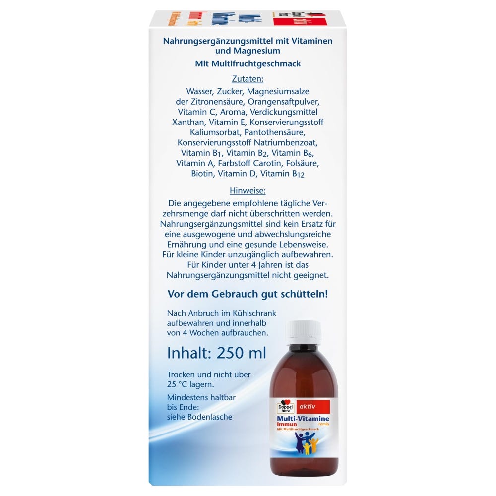 Doppelherz Multi-Vitamine Immun Family 250 ml