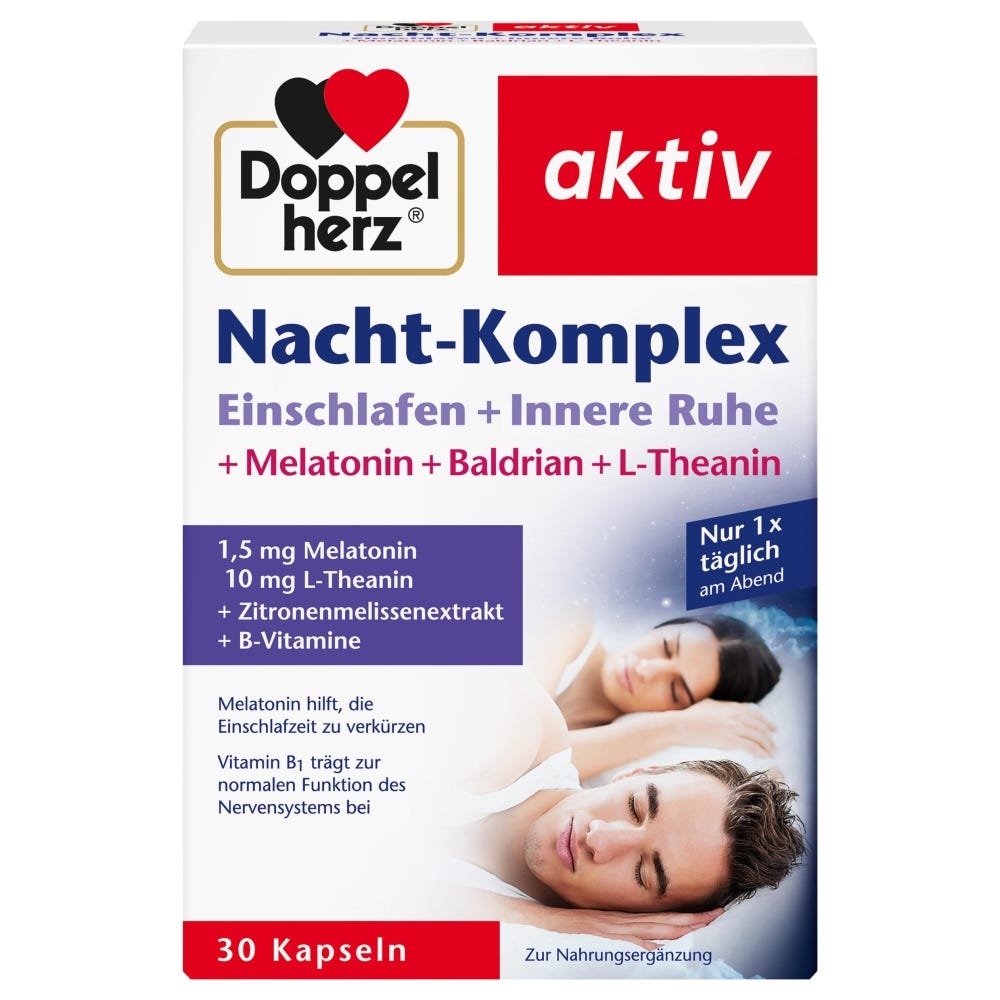Doppelherz Nacht-Komplex 30 Stück