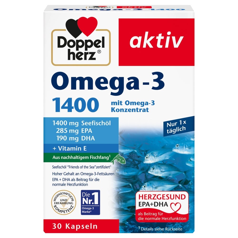 Doppelherz Omega-3 1400 30 Stück