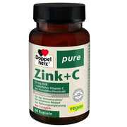 Doppelherz pure Zink + C 60 Stück