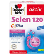 Doppelherz Selen 120 2-Phasen Depot 45 Stück