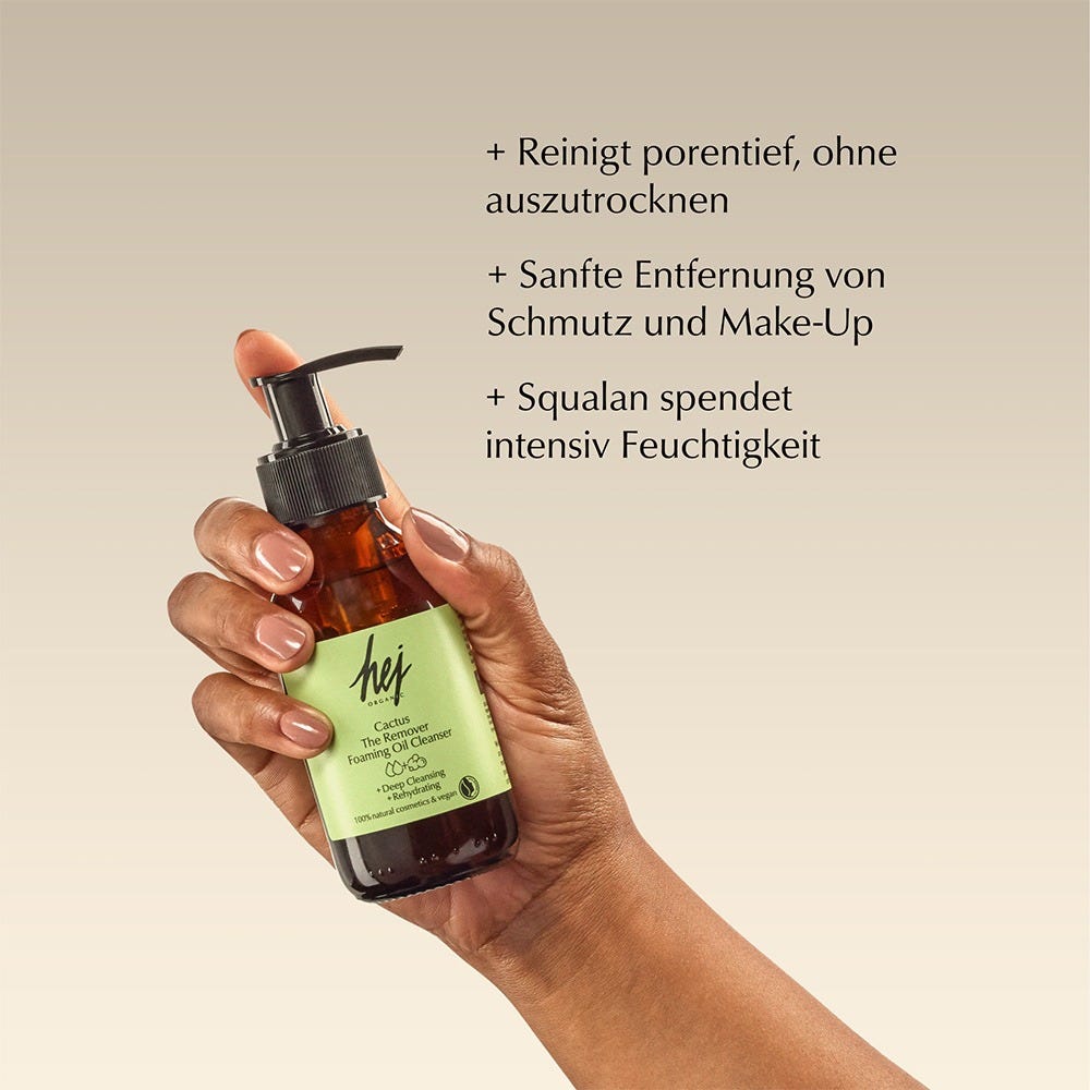 hej ORGANIC CACTUS - The Remover Oil Cleanser 100 ml