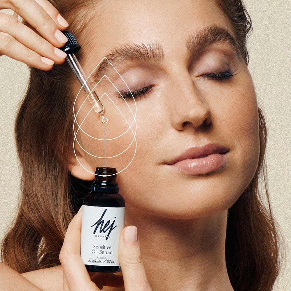 hej ORGANIC SENSITIVE Öl-Serum Serum 30 ml