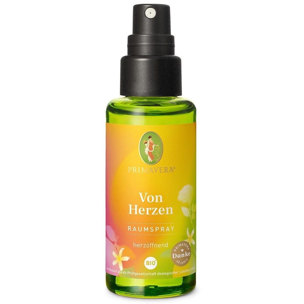 PRIMAVERA Von Herzen Raumspray Bio 50 ml
