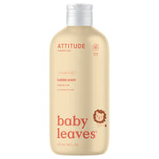 Attitude – Clean Beauty Baby Leaves Bubble Wash Pear Nectar 473 ml