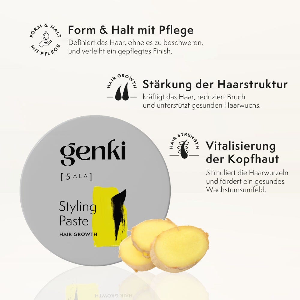 Genki Haircare Growth Styling Paste