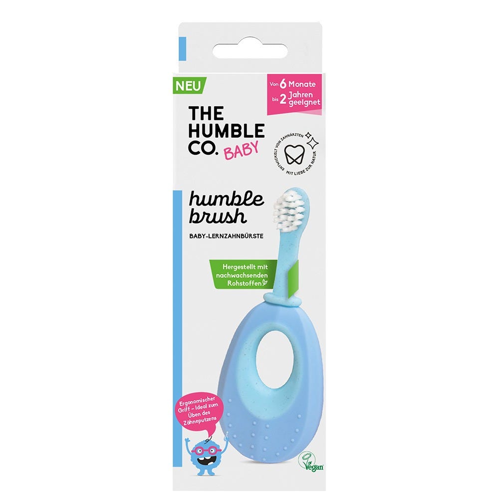 The Humble Co. Brush Baby pflanzenbasiert Blau 1Stück 