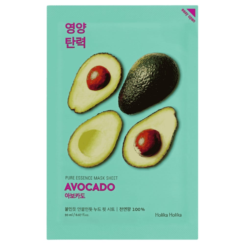 HOLIKA HOLIKA Pure Essence Mask Sheet - Avocado 1 Stück