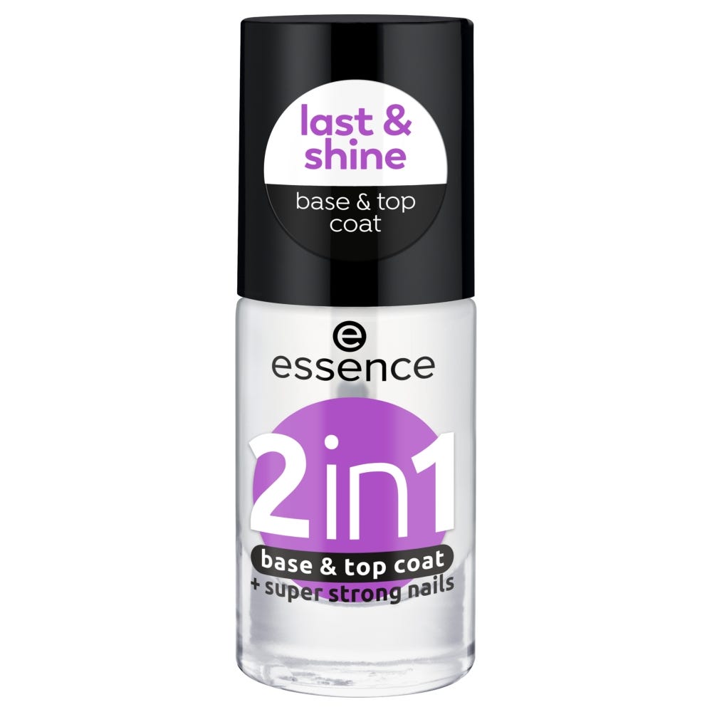 essence 2 in 1 base & top coat 8 ml