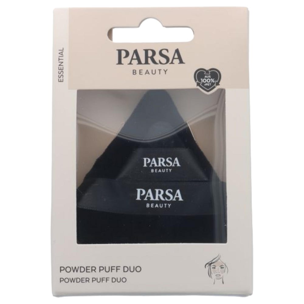 PARSA Beauty Powder Puff Duo 2 Stück