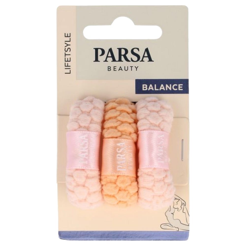 PARSA Beauty Haargummi mehrfarbig 3 Stück