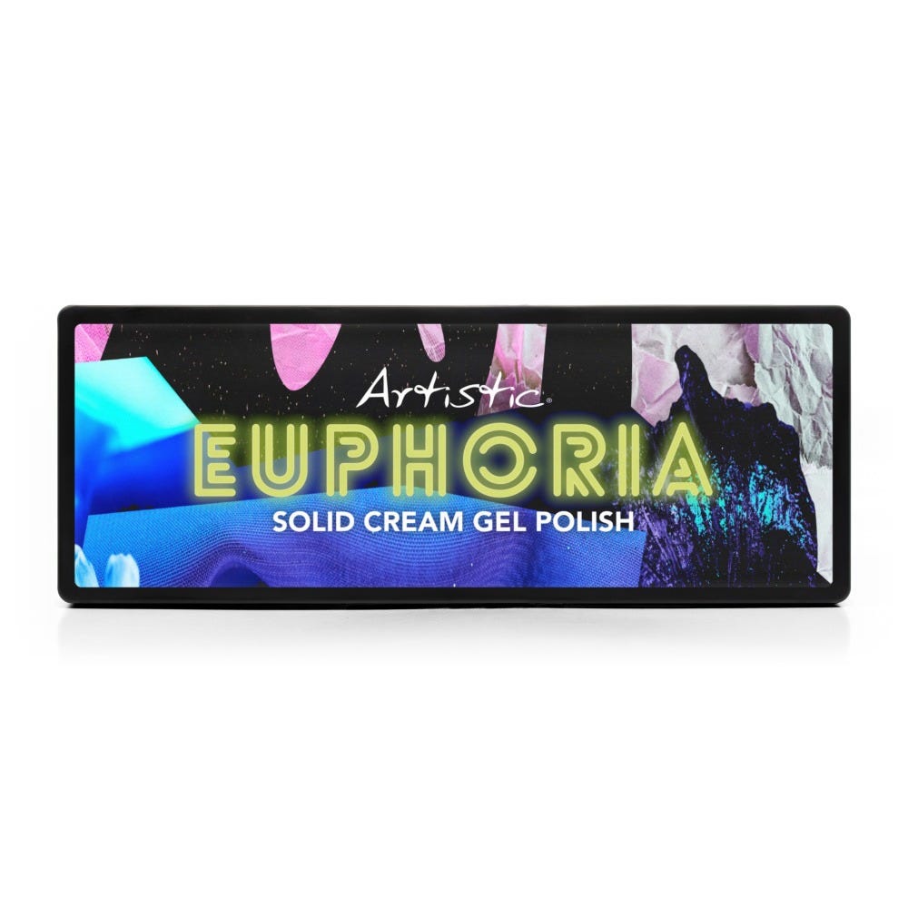 Artistic Nail Design Cream Gel Palette Euphoria Neons 