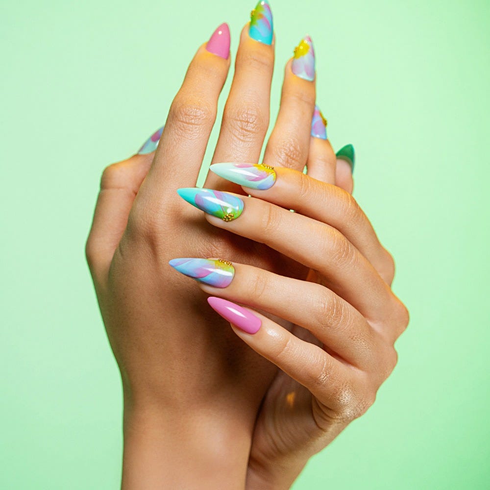 Artistic Nail Design Cream Gel Palette Odyssey Pastel 