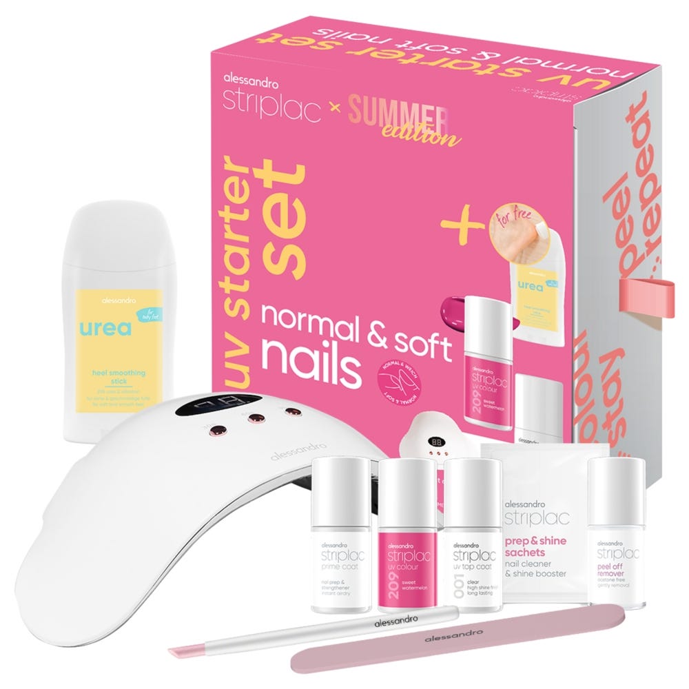 alessandro Striplac UV Starter Set normal & Soft 1 Stück
