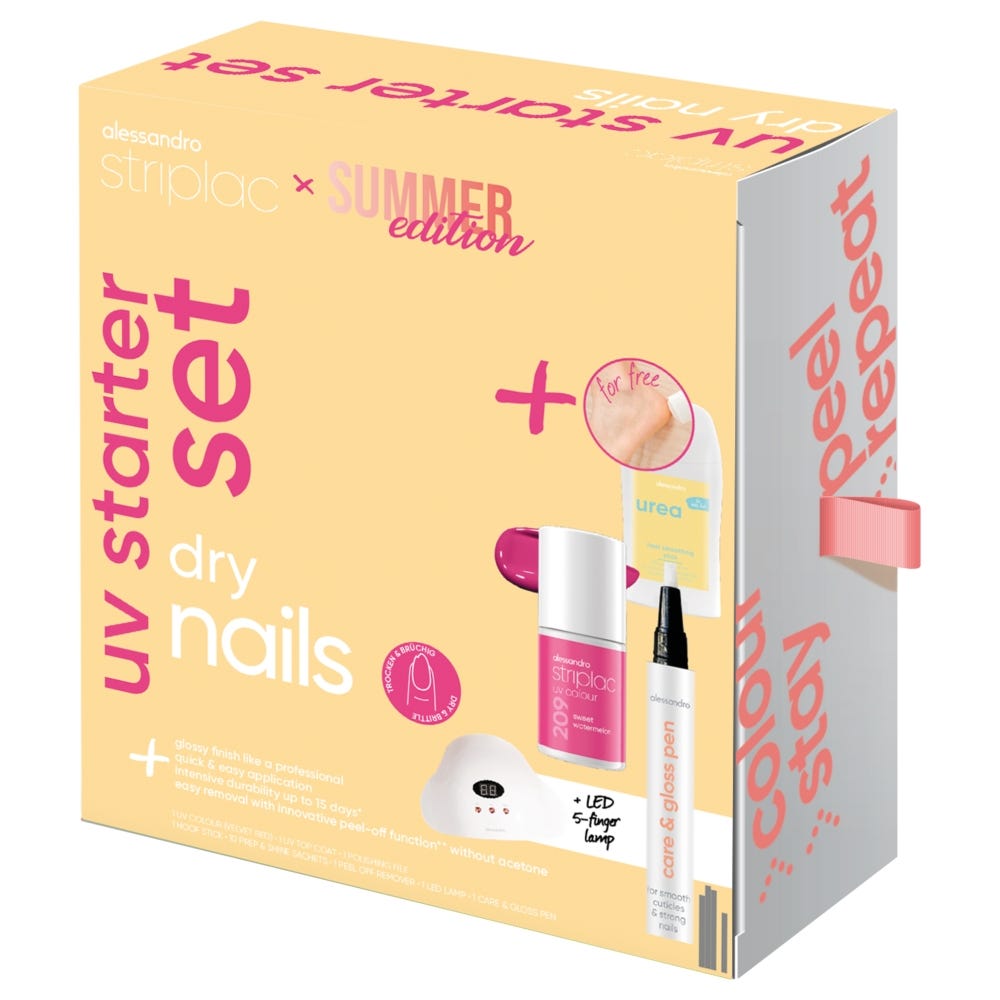 alessandro Striplac UV Starter Set dry nails 1 Stück