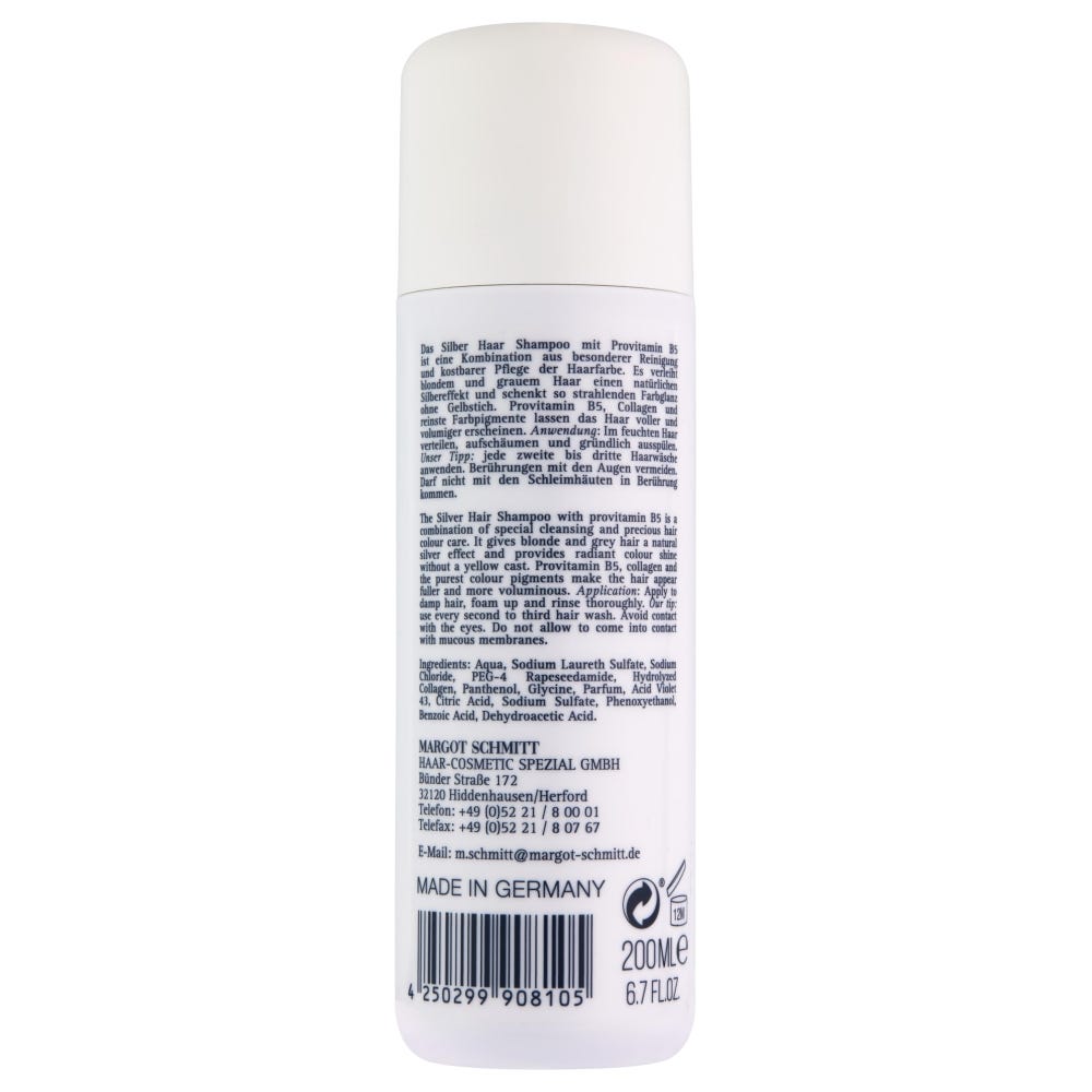 Margot Schmitt Silber Shampoo mit Provitamin B5 200 ml