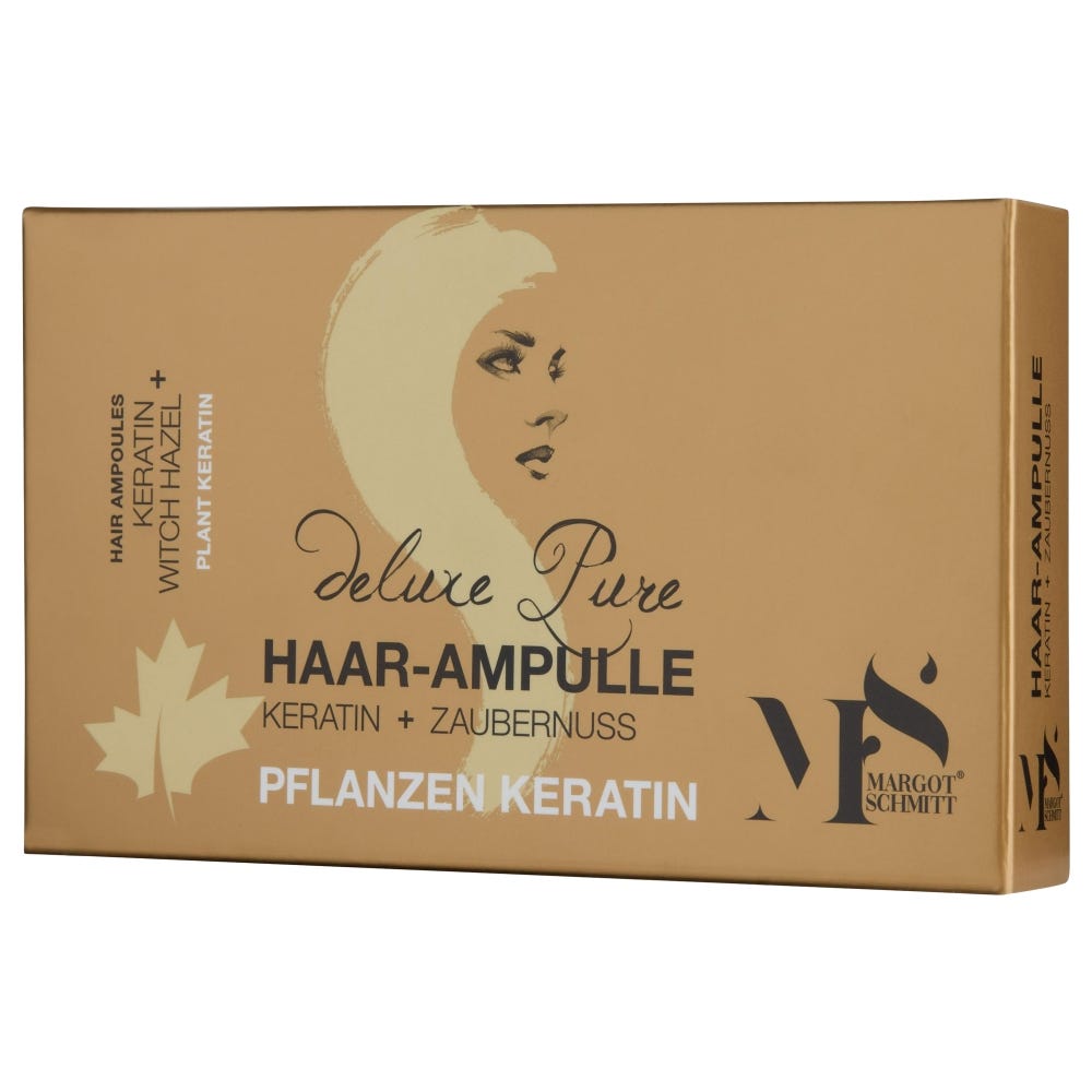 Margot Schmitt Haar Ampullen mit Keratin + Zaubernuss 6x10 ml