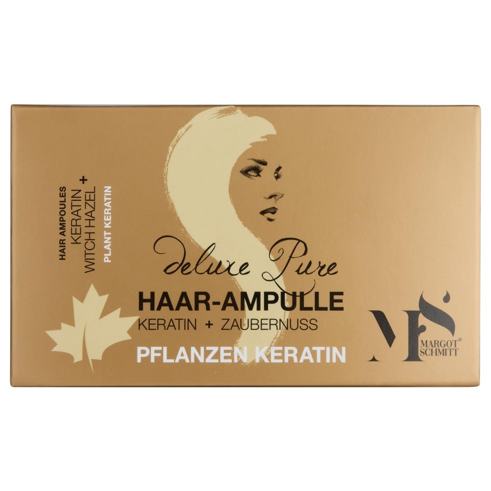 Margot Schmitt Haar Ampullen mit Keratin + Zaubernuss 6x10 ml