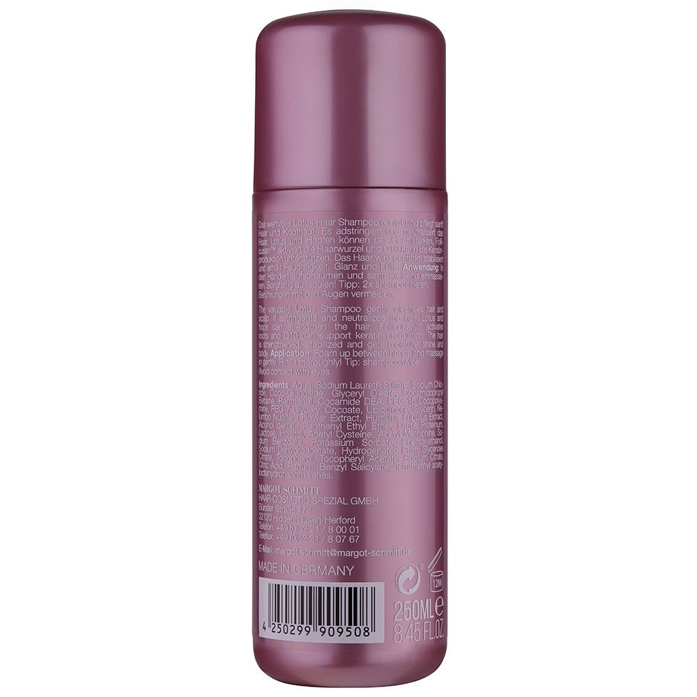 Margot Schmitt Lotus Haarshampoo mit Hopfen & Q10 250 ml