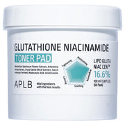 APLB Glutathione Niacinamide Toner Pad 100 ml