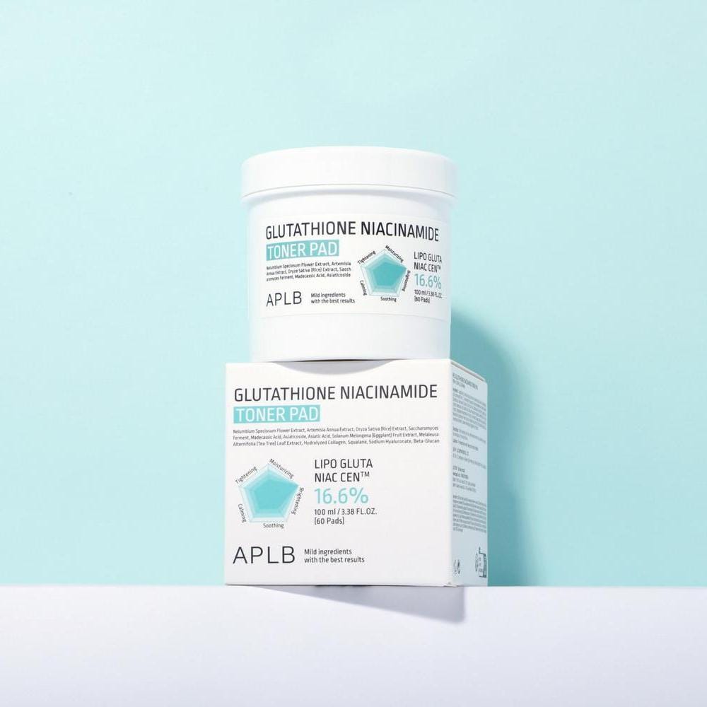 APLB Glutathione Niacinamide Toner Pad 100 ml