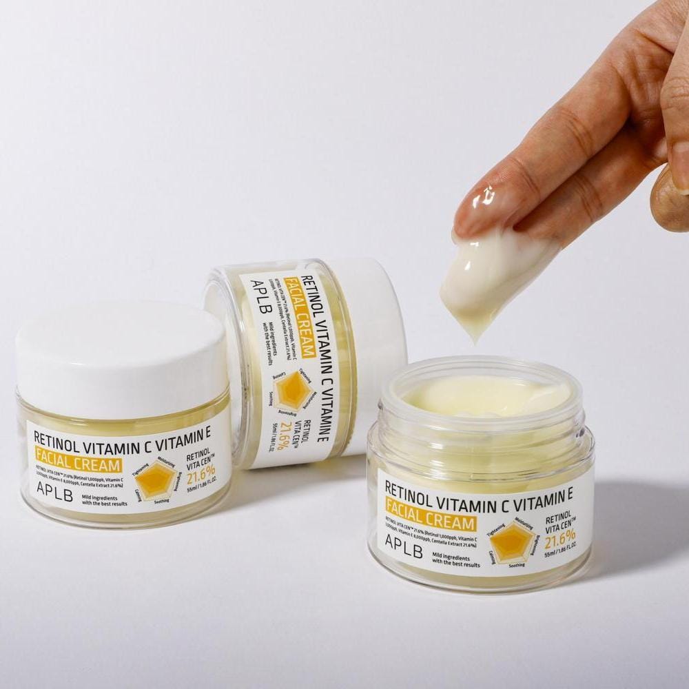 APLB Retinol Vitamin C Vitamin E Facial Cream 55 ml