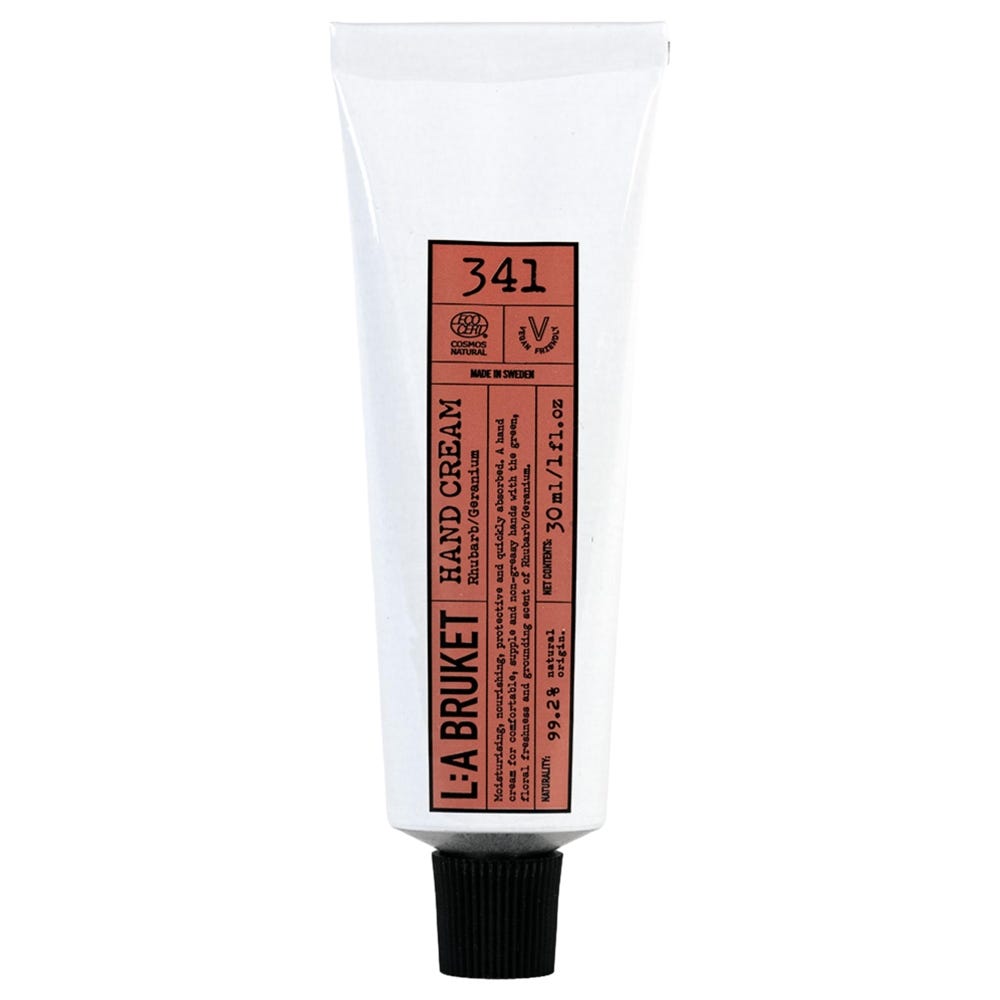 L:A BRUKET Hand Cream Rhubarb/Geranium C 30 ml