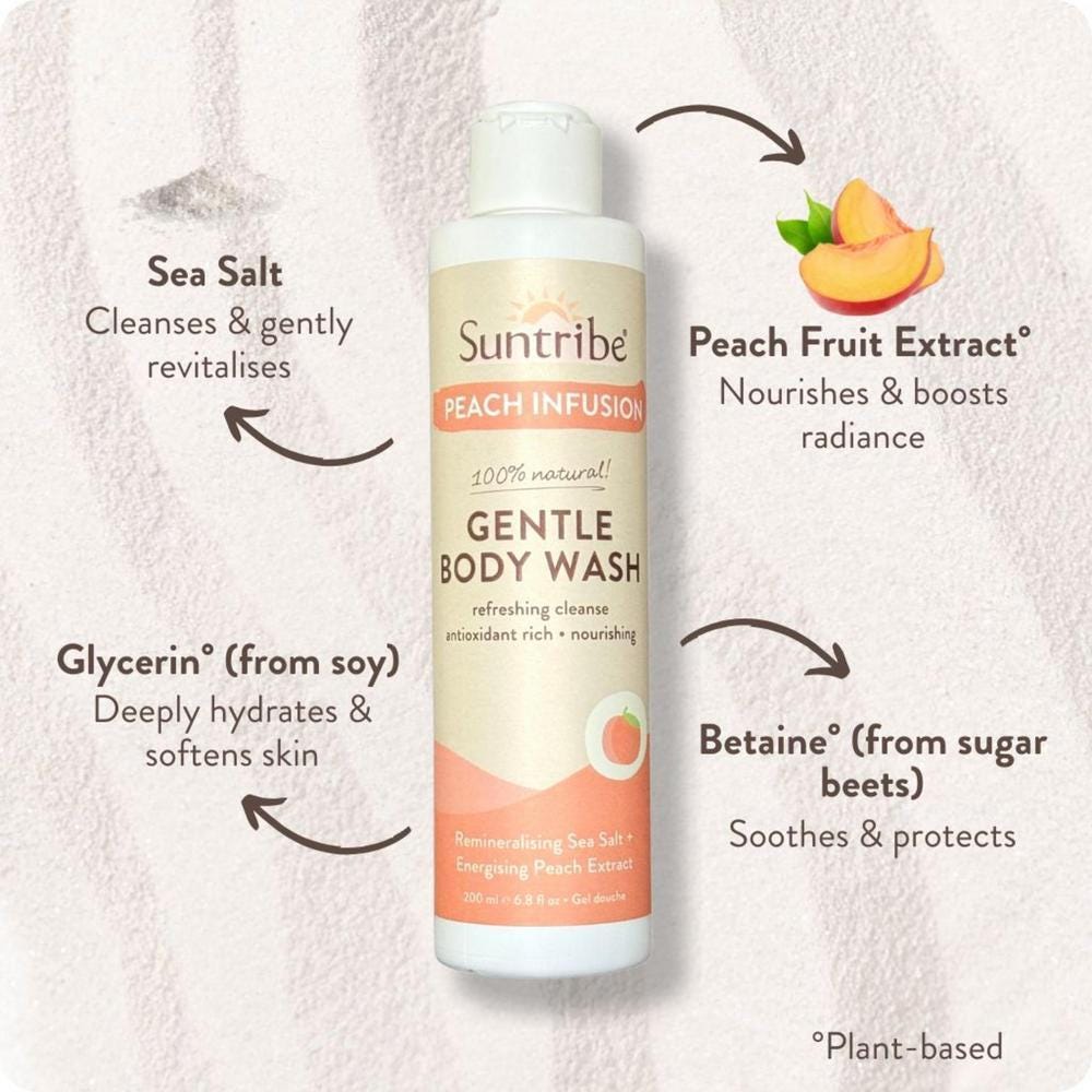 Suntribe Duschgel Pfirsich 200 ml