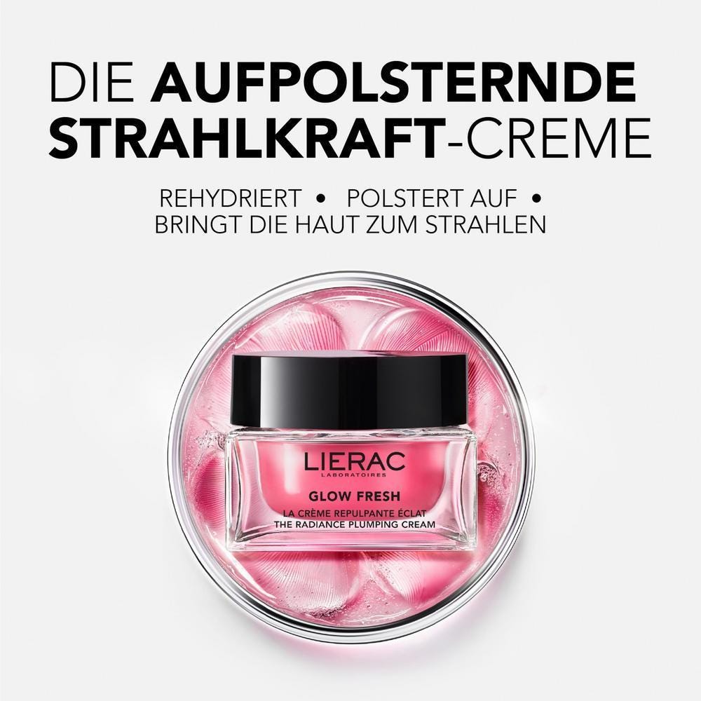 LIERAC Glow Fresh Aufpolsternde Strahlkraft Creme Refill 50 ml