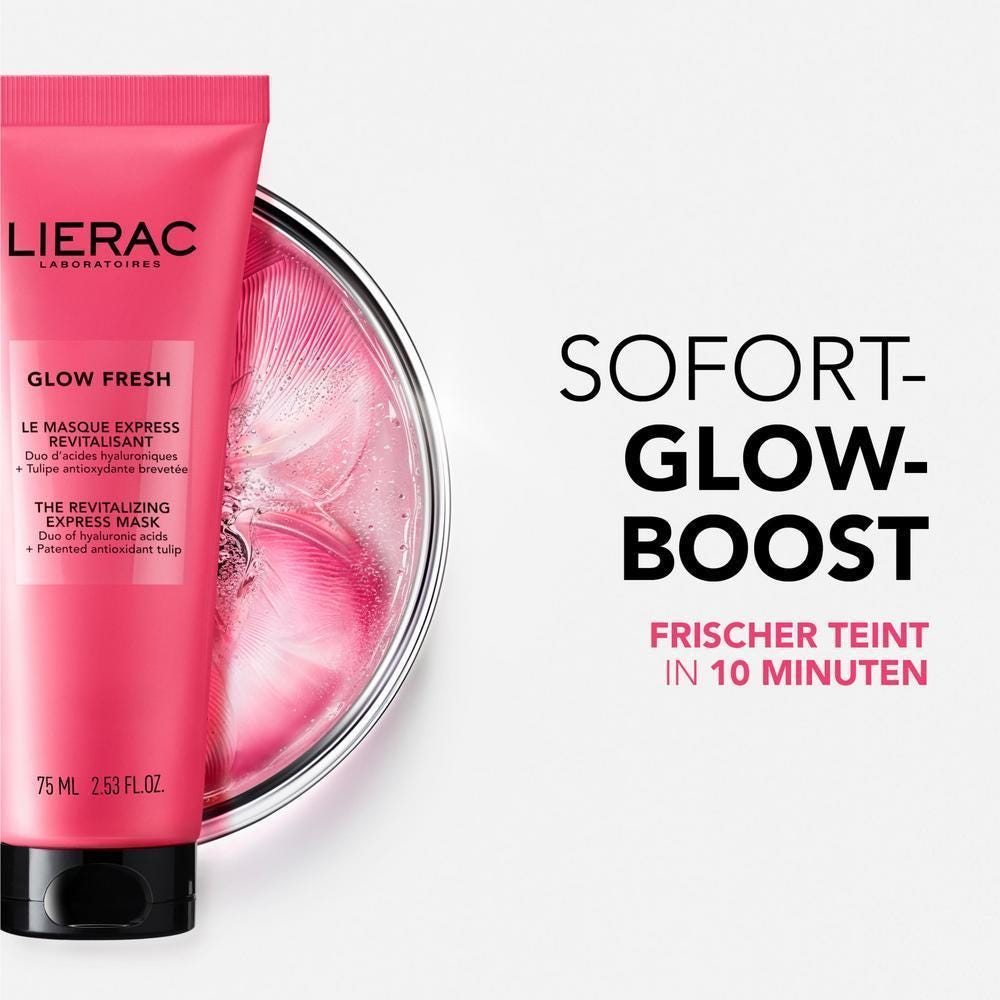 LIERAC Glow Fresh Express Revitalisierende Maske 75 ml