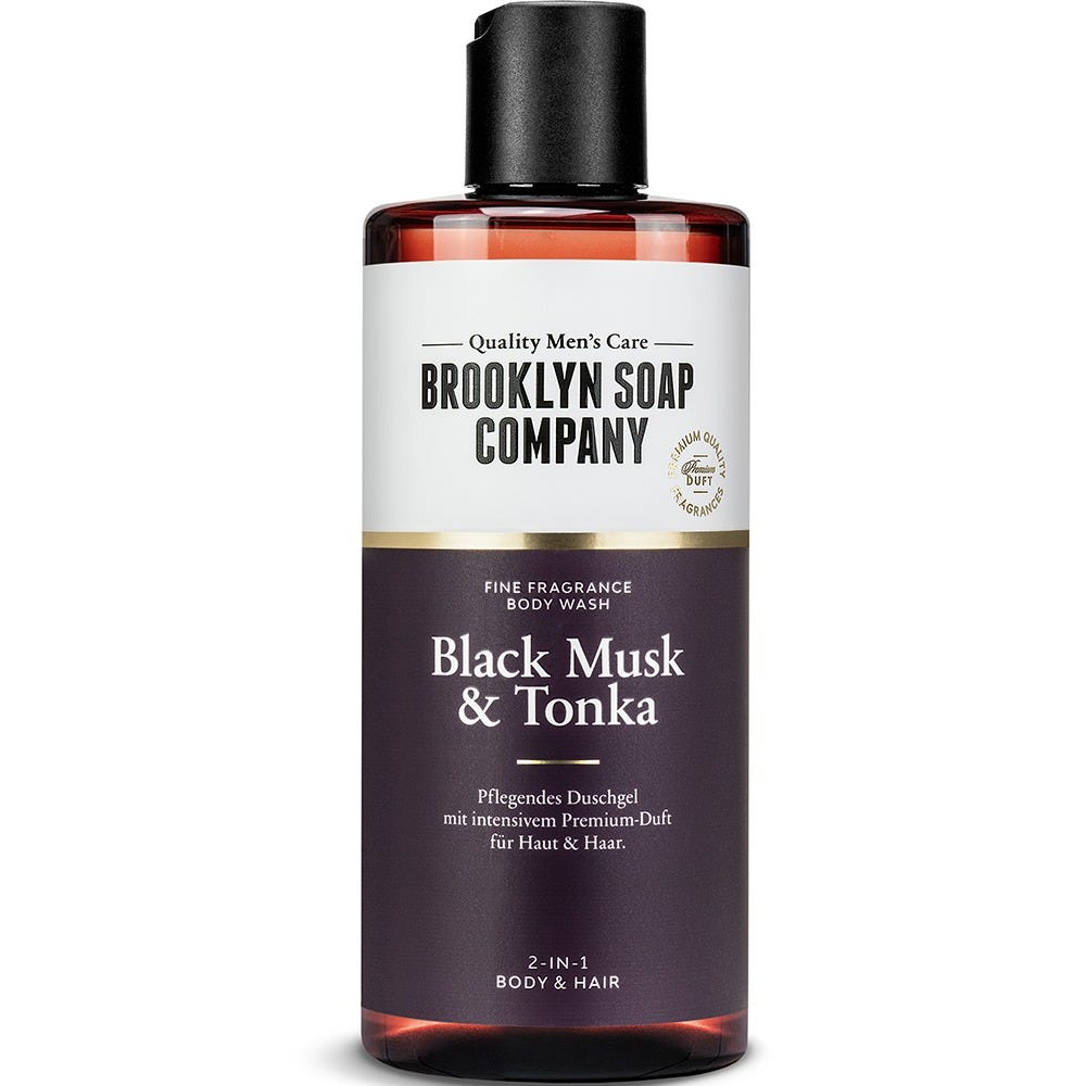 Brooklyn Soap Body Wash Black Musk & Tonka 300 ml