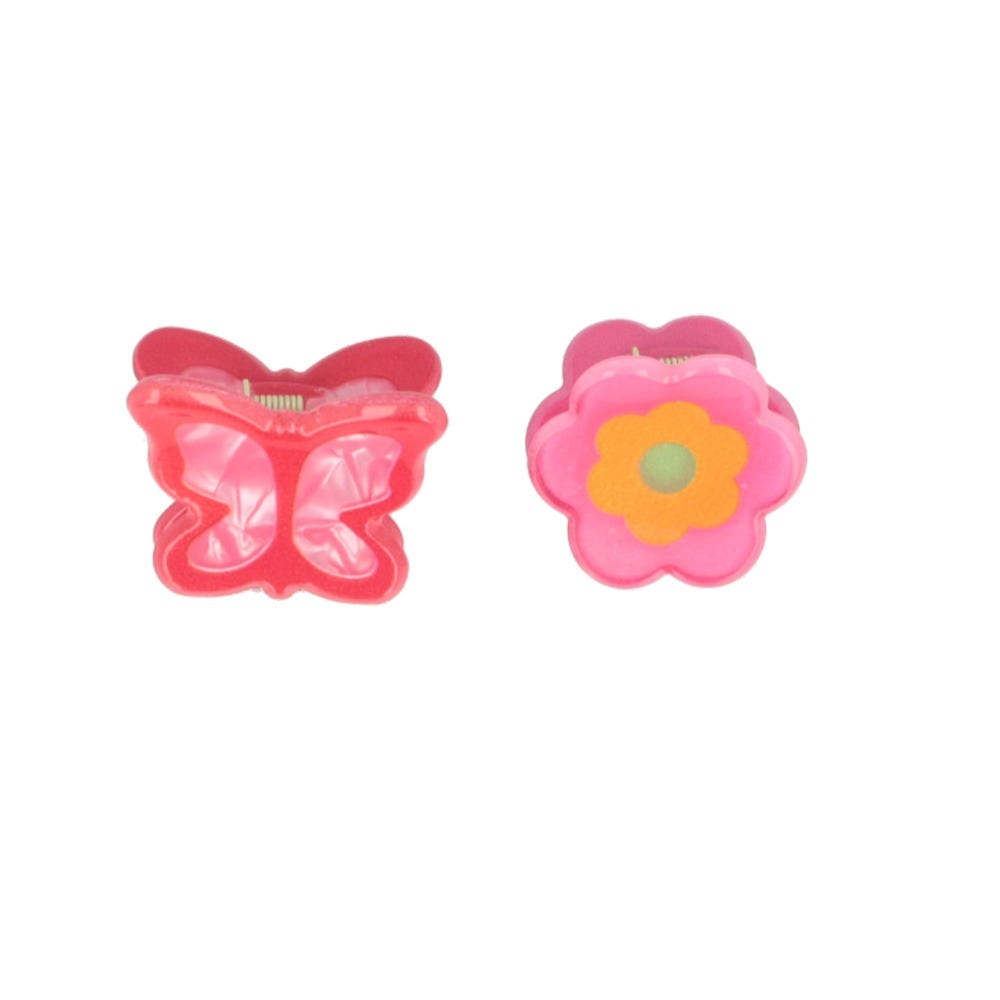 Solida Haarklammer Schmetterling und Blume