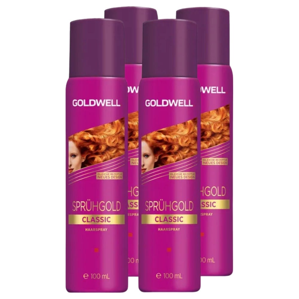 Goldwell Sprühgold Classic Haarspray Bundle 4x100 ml
