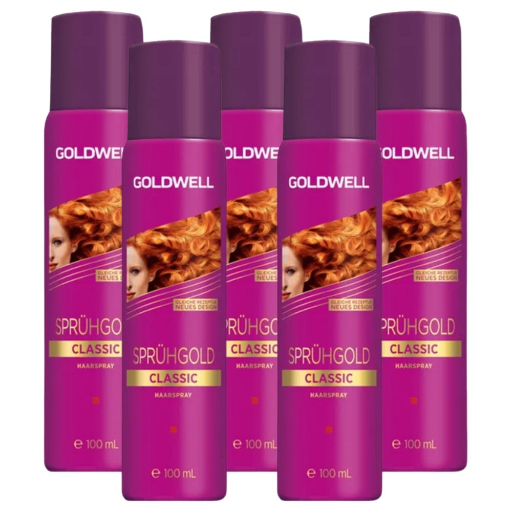 Goldwell Sprühgold Classic Haarspray Bundle 5x100 ml
